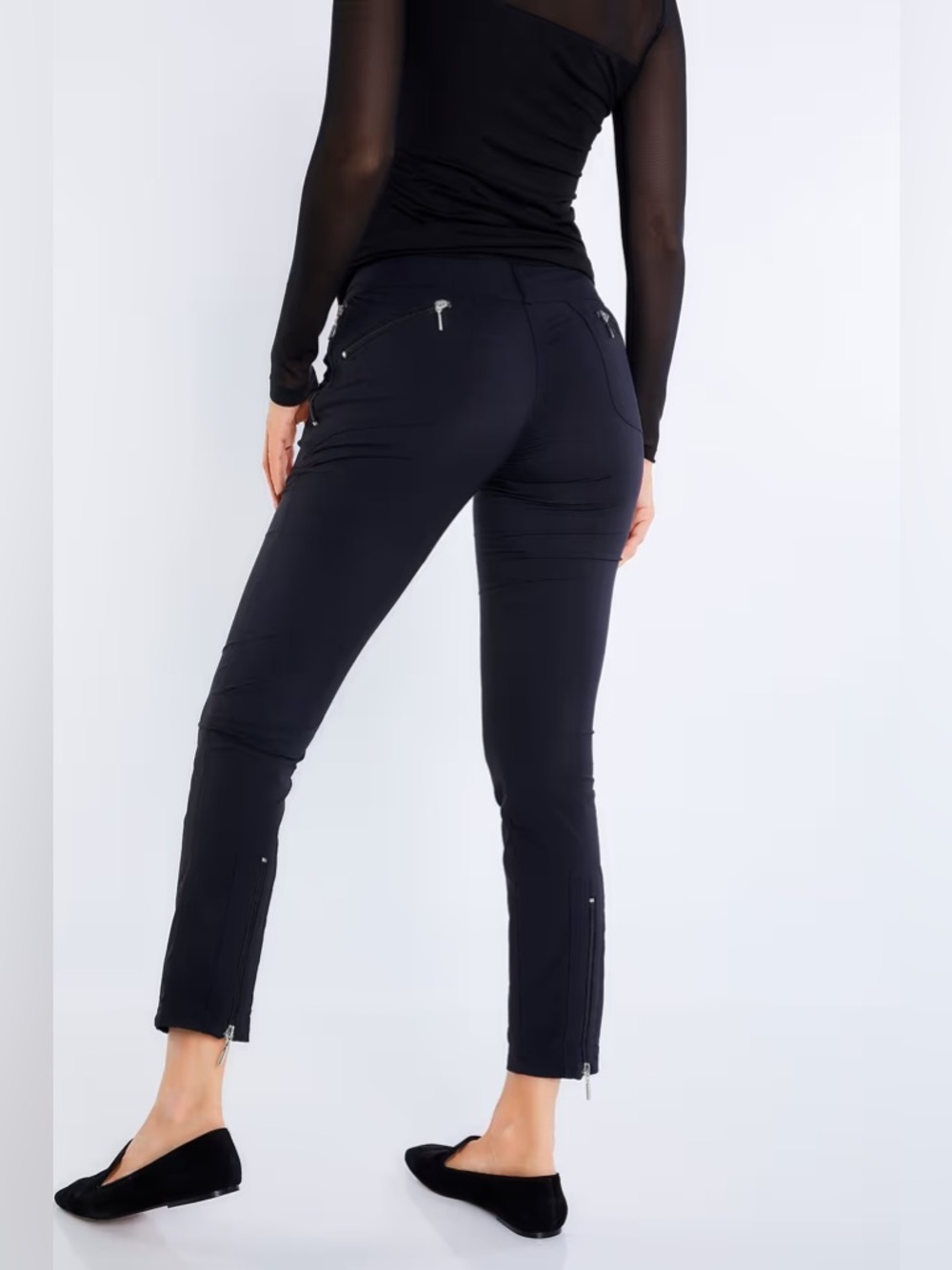 Anatomie The Susan Skinny Ankle Pants in black size XS